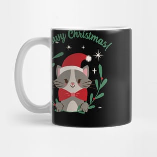 Meowy  Christmas Mug